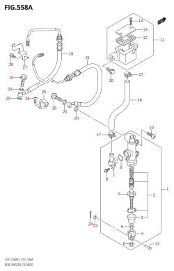 558A - REAR MASTER CYLINDER (GSF1250A,GSF1250SA,GSF1250SAZ)