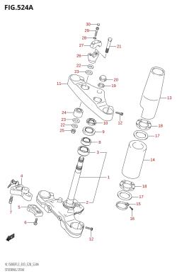 524A - STEERING STEM