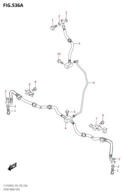 536A - FRONT BRAKE HOSE