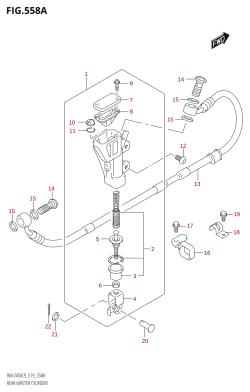 558A - REAR MASTER CYLINDER