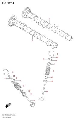 126A - CAMSHAFT /​ VALVE