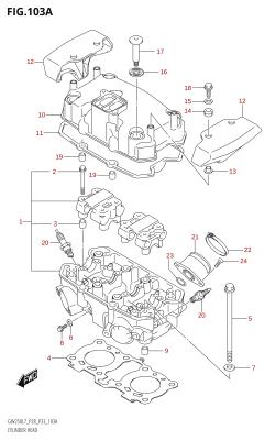 103A - CYLINDER HEAD