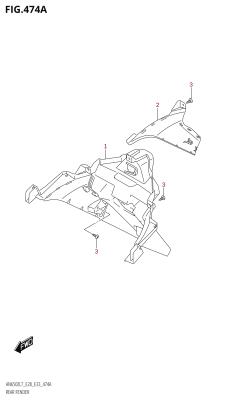 474A - REAR FENDER