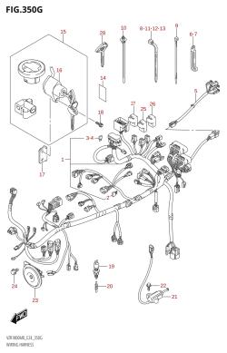 350G - WIRING HARNESS (VZR1800BZ)