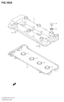 102A - CYLINDER HEAD COVER