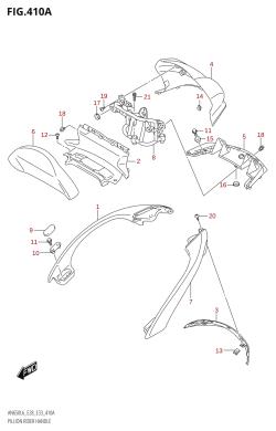 410A - PILLION RIDER HANDLE (AN650:L6:E33)