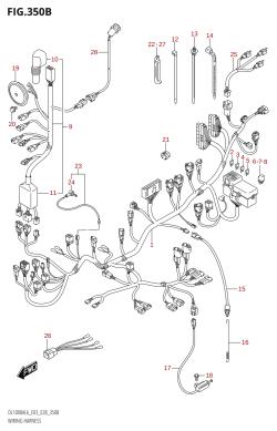 350B - WIRING HARNESS (DL1000A:L6:E28)