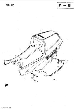 037 - SEAT TAIL COVER