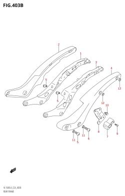 403B - REAR FRAME (VL1500B:L4:E24)