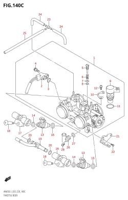 140C - THROTTLE BODY (AN650A:L1:E28)