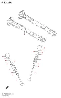 126A - CAMSHAFT /​ VALVE