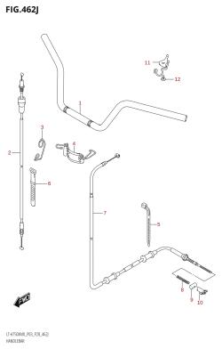 462J - HANDLEBAR (LT-A750XPZ:M0:P33)