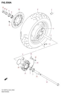 550A - REAR WHEEL