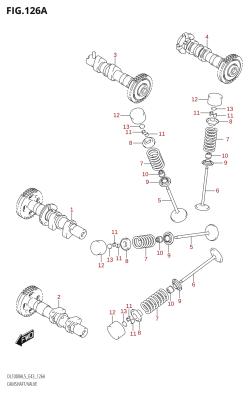 126A - CAMSHAFT /​ VALVE