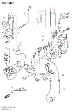 350D - WIRING HARNESS (DL1000XA:L8:E03)
