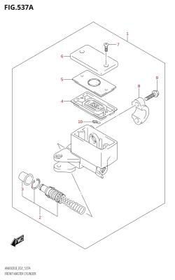 537A - FRONT MASTER CYLINDER
