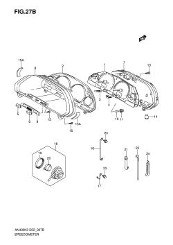 27B - SPEEDOMETER (AN400SK5 /​ K6 IMOBI)