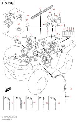 350J - WIRING HARNESS (LT-A500XPZ:L9:P33)