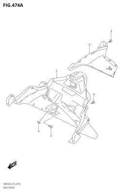 474A - REAR FENDER