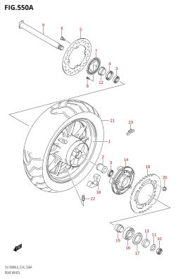 550A - REAR WHEEL
