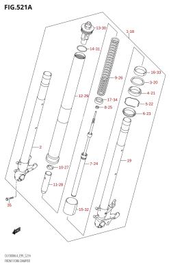 521A - FRONT FORK DAMPER