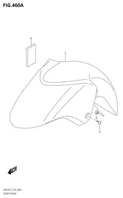 460A - FRONT FENDER