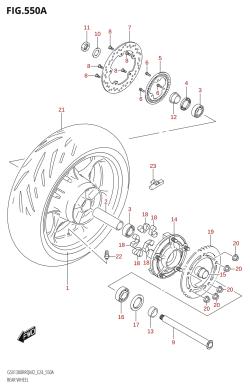 550A - REAR WHEEL