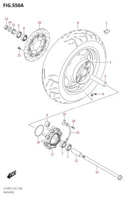 550A - REAR WHEEL