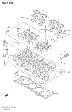 103A - CYLINDER HEAD