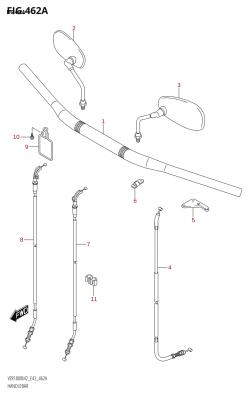 462A - HANDLEBAR (VZR1800)