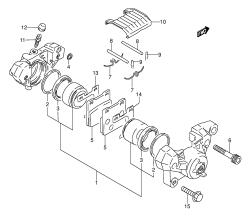051 - REAR CALIPER (MODEL K /​ L /​ M /​ N)