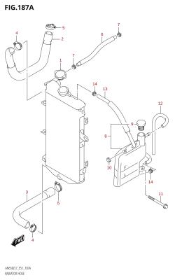 187A - RADIATOR HOSE