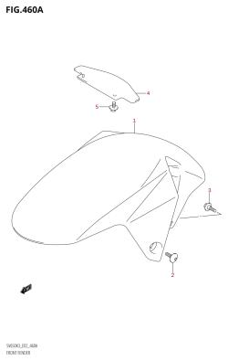 460A - FRONT FENDER (K3,K4,K5,K6)