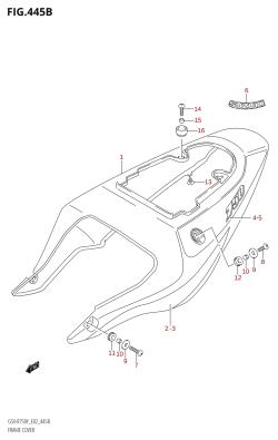 445B - FRAME COVER (K1)