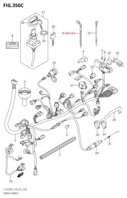 350C - WIRING HARNESS (LT-A750XZ:L3:P33)