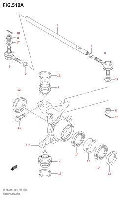 510A - STEERING KNUCKLE