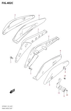 402C - FRAME HANDLE GRIP (VZR1800BZ:L7:E19)