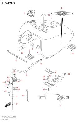 420D - FUEL TANK (VL1500BT:L7:E28)