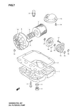 007 - OIL FILTER-OIL PUMP