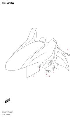 460A - FRONT FENDER
