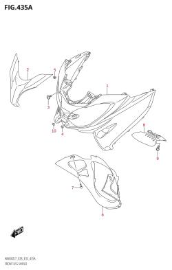 435A - FRONT LEG SHIELD