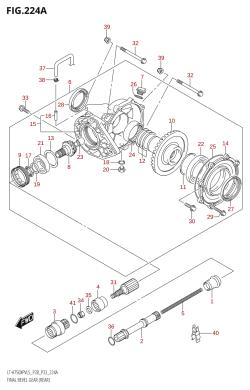224A - FINAL BEVEL GEAR (REAR)