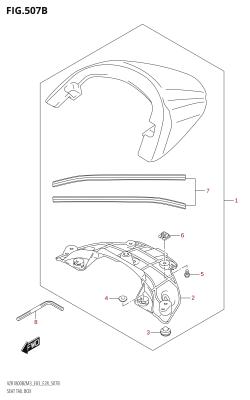 507B - SEAT TAIL BOX