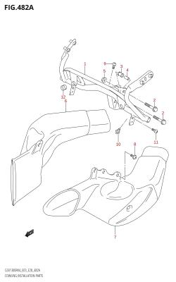 482A - COWLING INSTALLATION PARTS