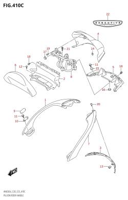 410C - PILLION RIDER HANDLE (AN650Z:L6:E33)