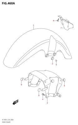 460A - FRONT FENDER (VL1500:L3:E24)