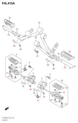 415A - FOOTREST