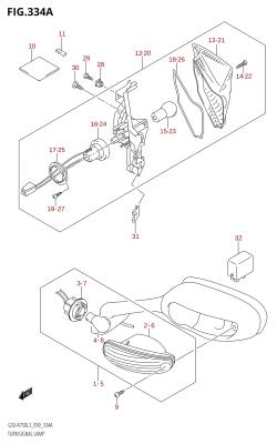 334A - TURNSIGNAL LAMP