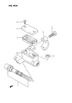 30A - FRONT MASTER CYLINDER (MODEL K /​ L /​ M /​ N /​ P /​ R /​ S)