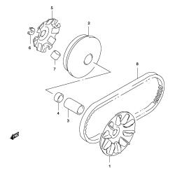 12B - TRANSMISSION (1) (MODEL AY50W K3 /​ K4)